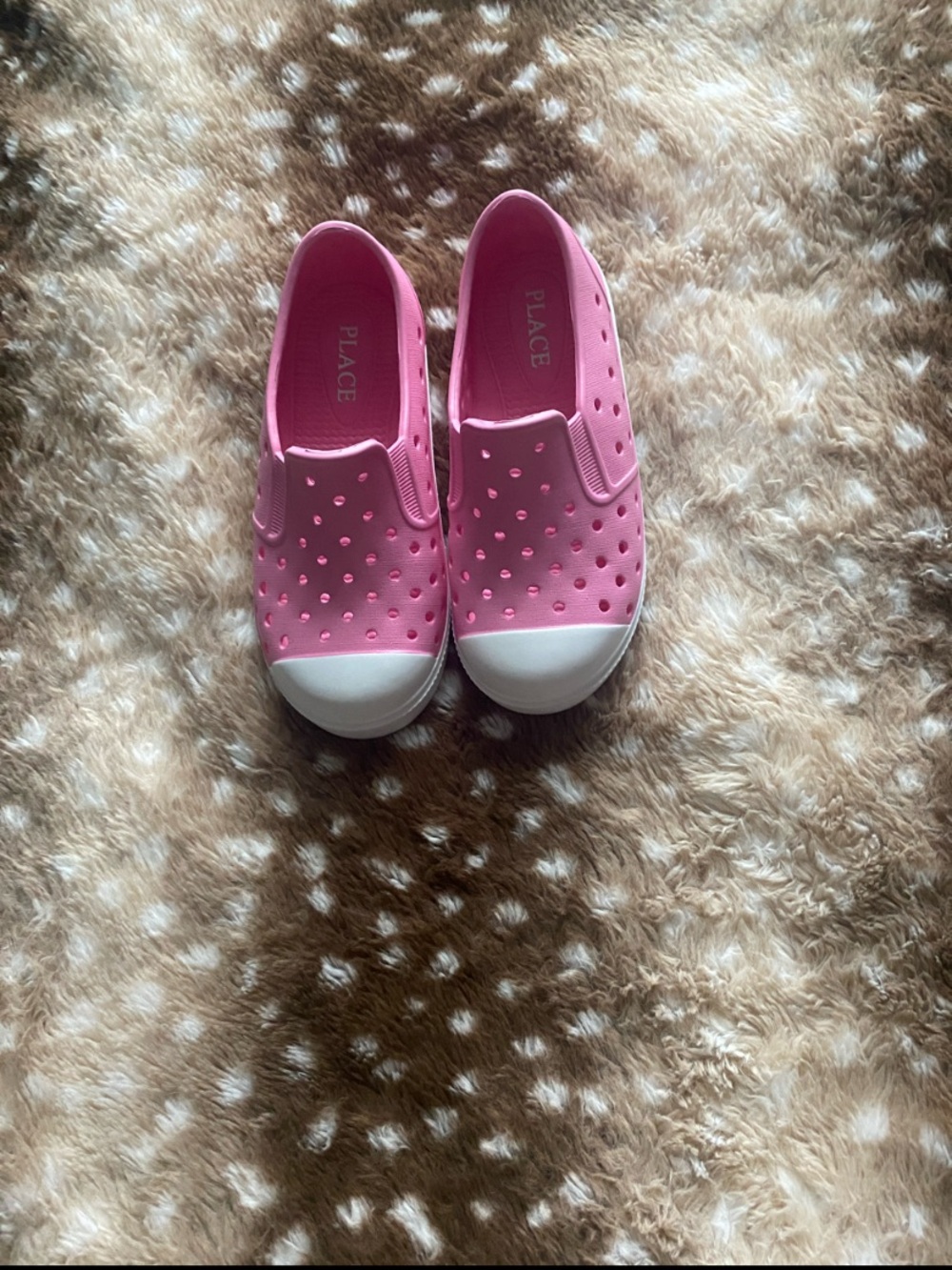 The Children’s Place Pink Perforated Water Sneakers For Girls, Pink